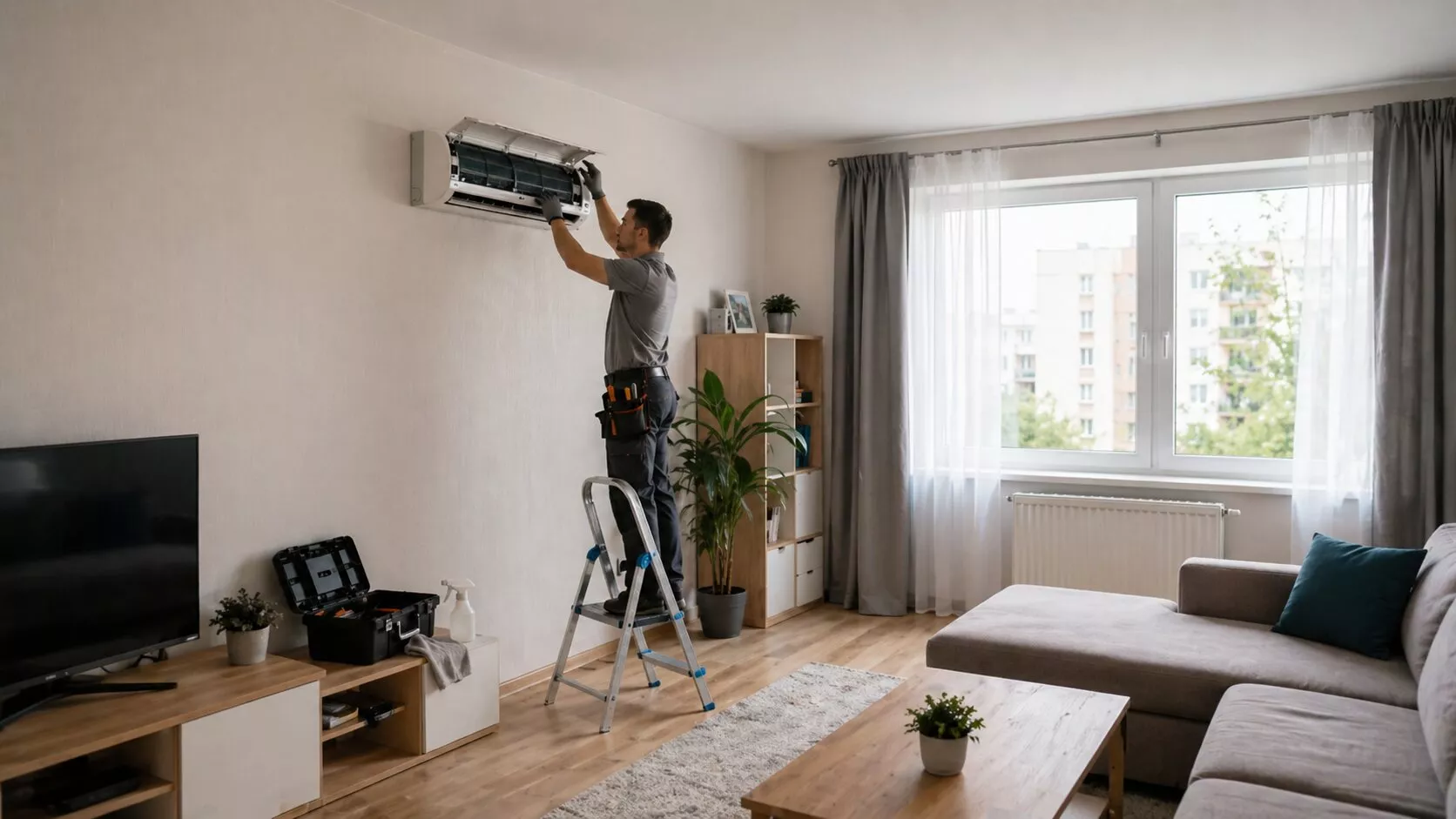 curățare, profilactică aparatului de aer condiționat